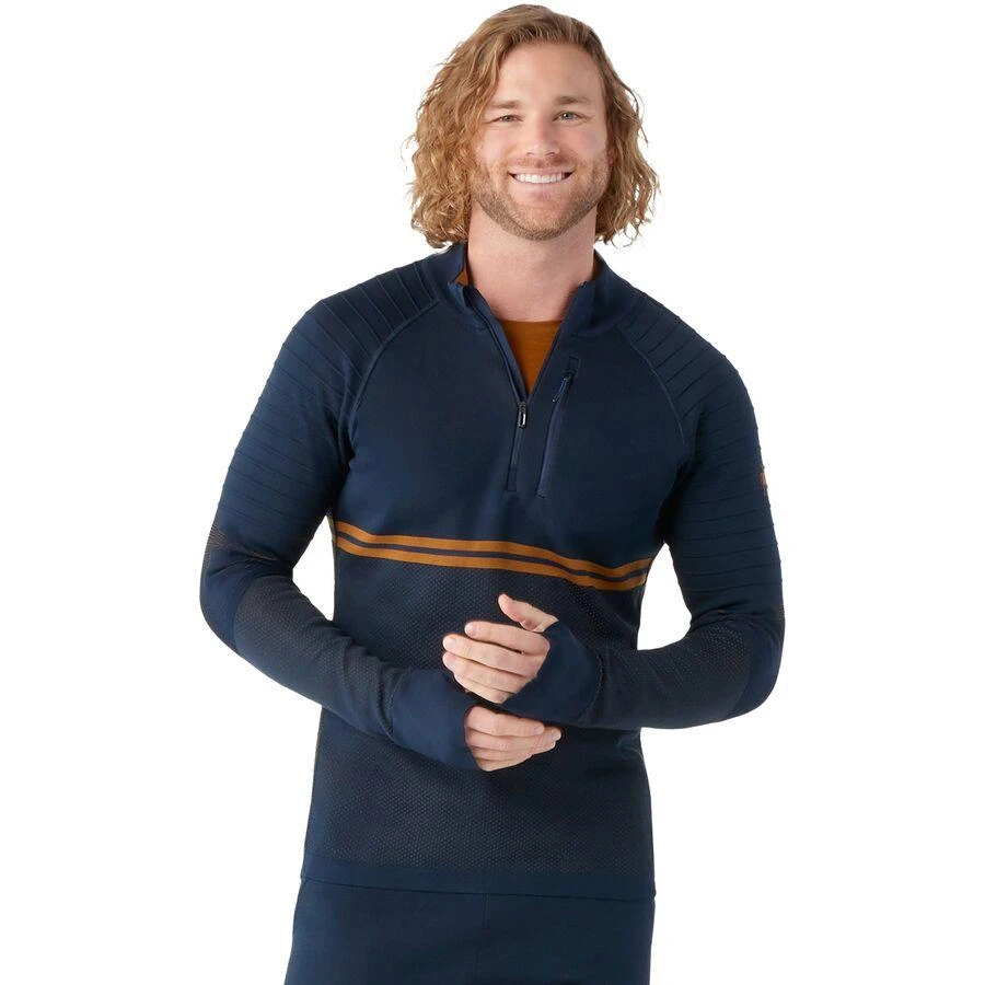 商品SmartWool|Intraknit Merino Tech 1/4-Zip Top - Men's,价格¥498,第1张图片