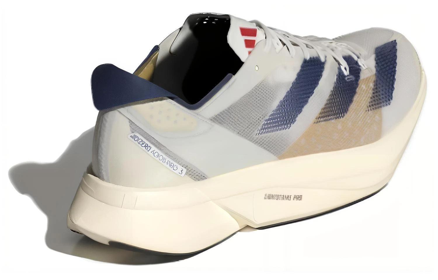 商品[国内直发] Adidas|adidas Adizero Adios Pro 3 舒适百搭减震防滑 低帮 碳板 马拉松长跑跑步鞋 男女同款 白蓝,价格¥1733,第6张图片详细描述