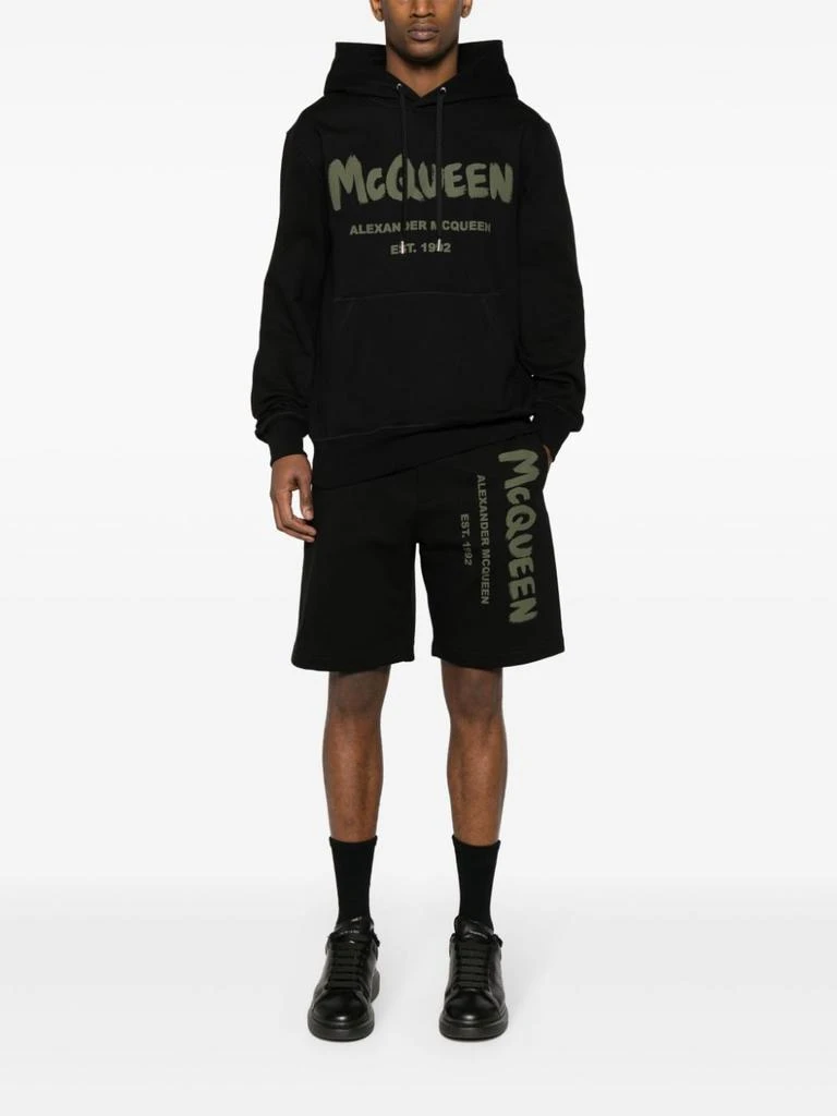 商品Alexander McQueen|ALEXANDER MCQUEEN - Sweatshirt With Logo Print,价格¥6123,第5张图片详细描述