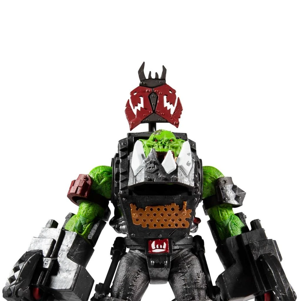 商品McFarlane Toys|McFarlane Warhammer 40,000 Megafig Action Figure - Ork Meganob with Buzzsaw,价格¥437,第4张图片详细描述