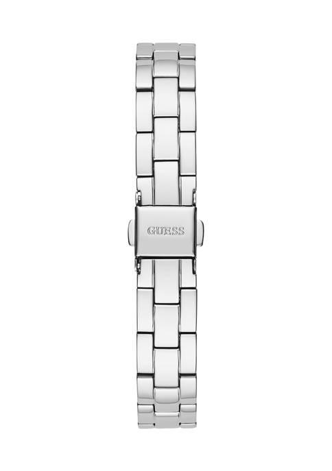 商品GUESS|Brilliant Diamond Silver Tone Bracelet,价格¥743,第5张图片详细描述