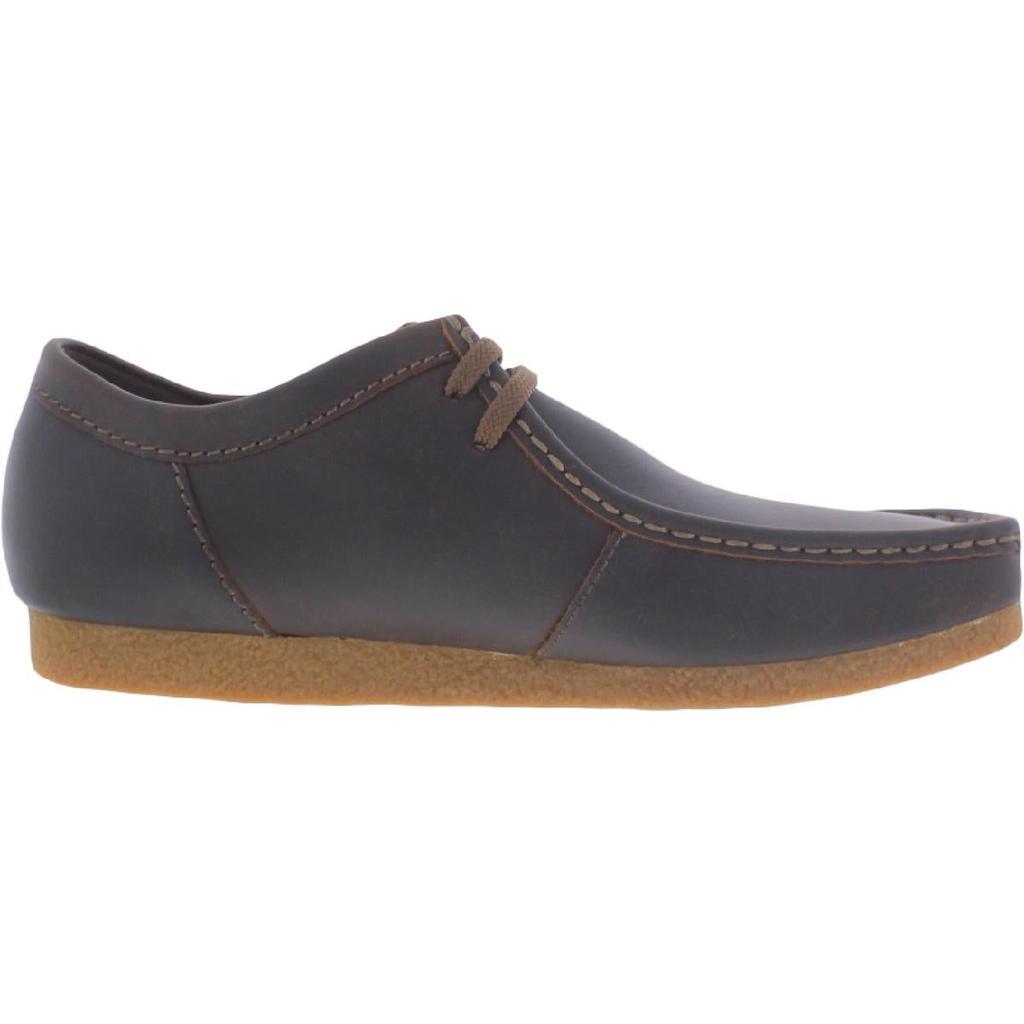 商品Clarks|Shacre Ii Run Mens Leather Moc Toe Loafers,价格¥594-¥601,第4张图片详细描述