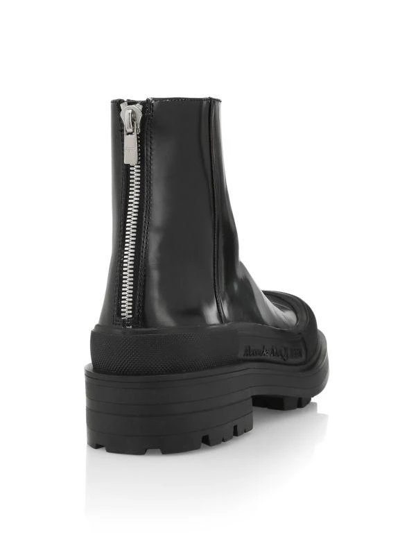 商品Alexander McQueen|Lug Sole Ankle Boots,价格¥2630,第3张图片详细描述