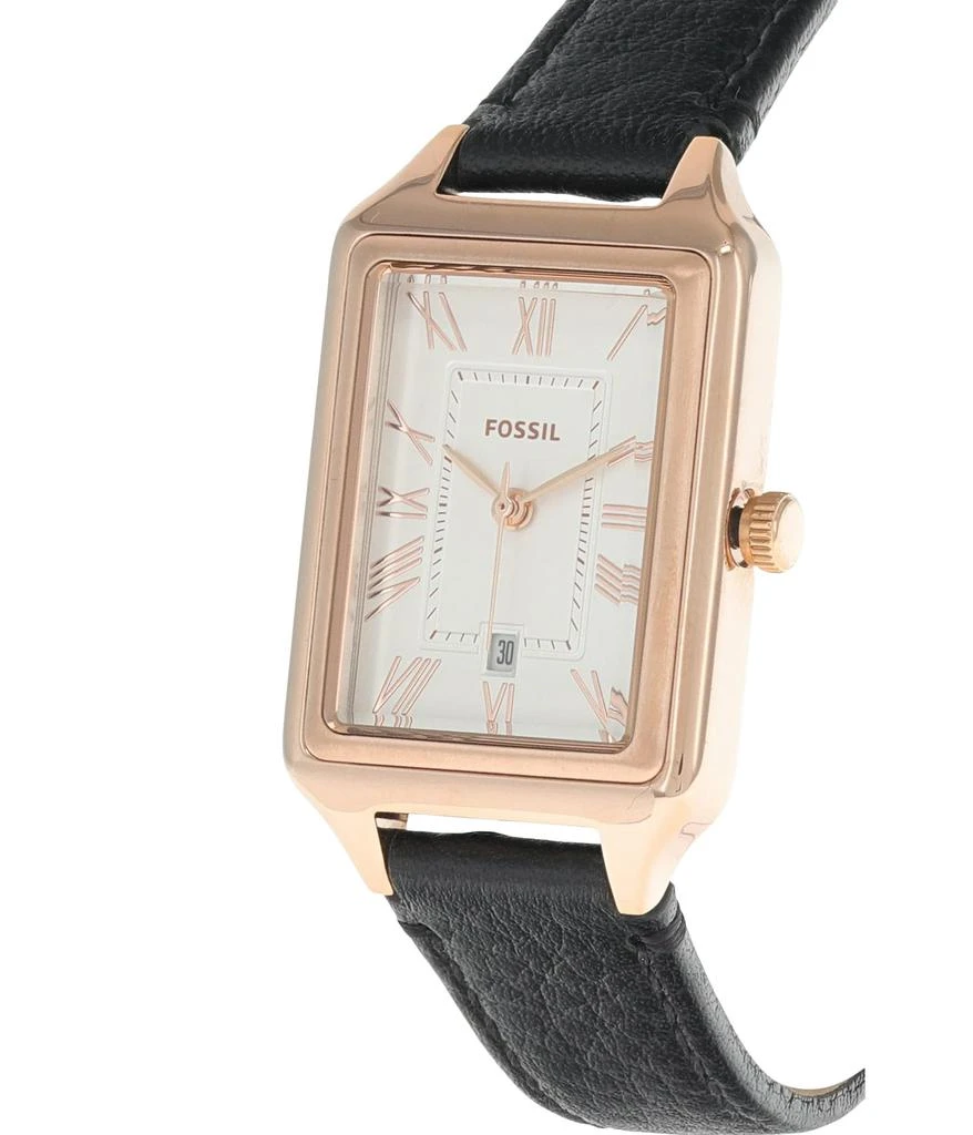 商品Fossil|Raquel Three-Hand Date LiteHide™ Leather Watch - ES5310,价格¥684,第2张图片详细描述