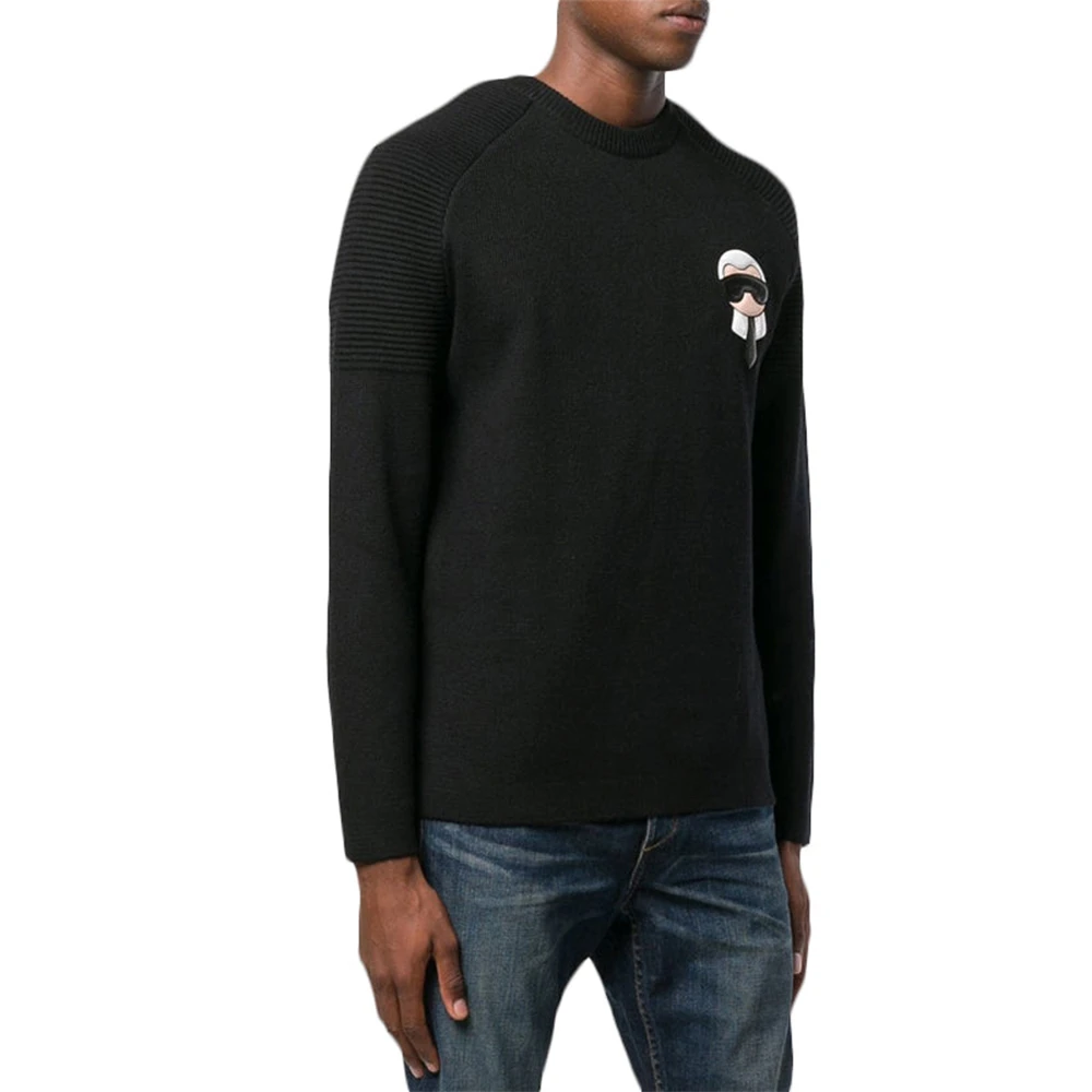FENDI 黑色男士针织衫/毛衣 FAE525-A52W-F0RWK 商品