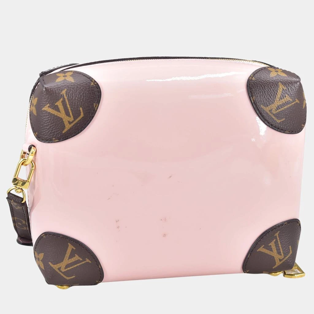 商品[二手商品] Louis Vuitton|Louis Vuitton Pink Animal skin Vernis Leather Venice Crossbody Bag,价格¥9071,第2张图片详细描述