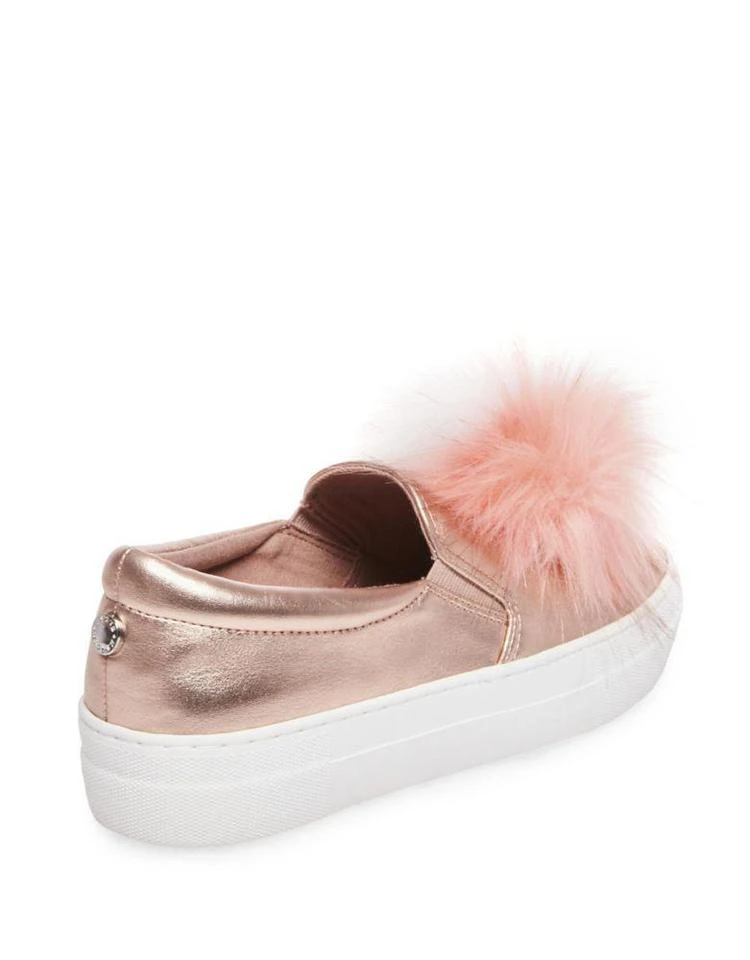 商品Steve Madden|Great Leather Faux Fur Sneakers,价格¥268,第3张图片详细描述