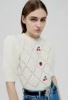 商品【商品预售7天】 Alessandra Rich|Alessandra Rich 女士衬衫 FAB3114K37542329 蓝色,价格¥1733,第1张图片