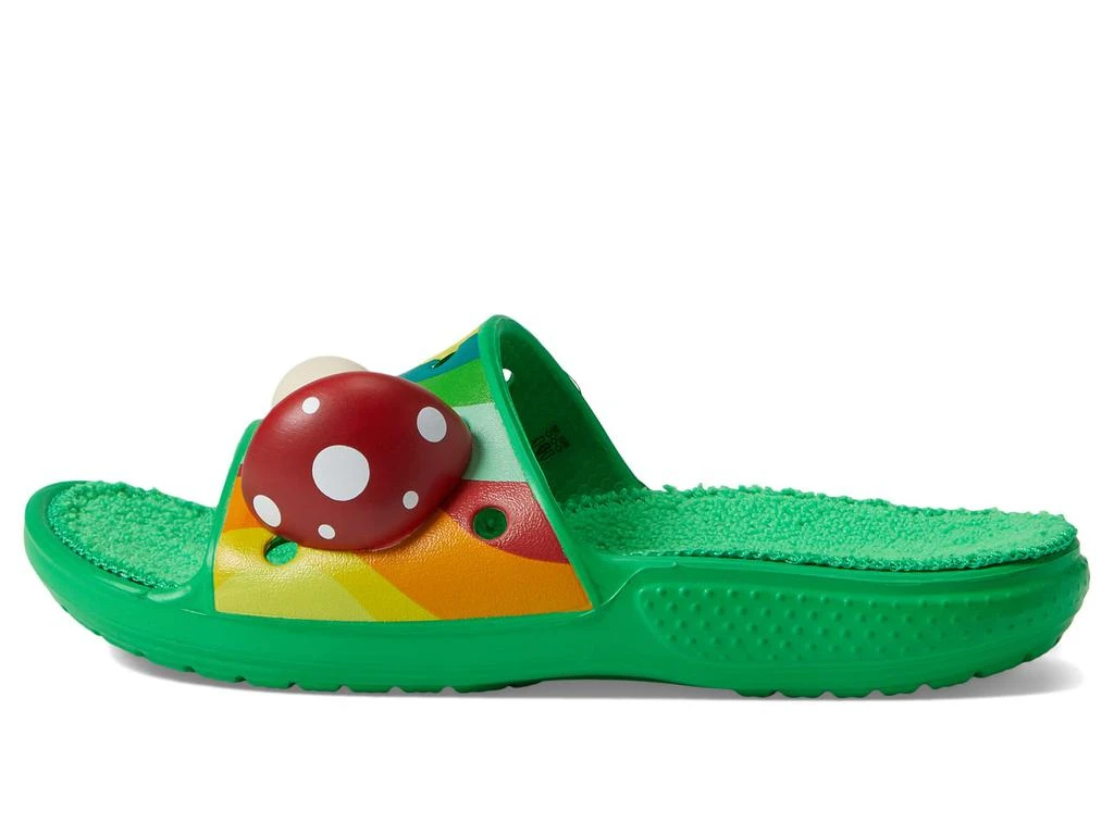 商品Crocs|Zen Garden Sensory Classic Terry Cloth Slide (Little Kid/Big Kid),价格¥191,第4张图片详细描述