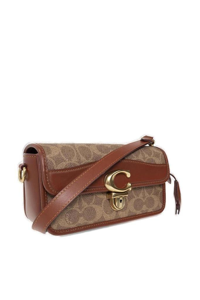 商品Coach|Coach Studio Monogram Print Shoulder Bag,价格¥2454,第3张图片详细描述