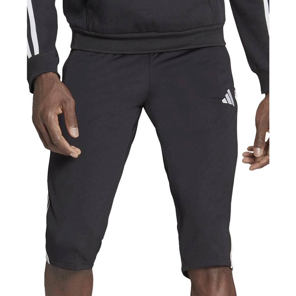 商品Adidas|Men's Tiro 23 League Slim-Fit Performance 3-Stripes 3/4 Joggers,价格¥337,第4张图片详细描述