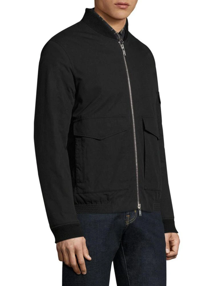 商品Theory|Elasticized Collared Zip Jacket,价格¥1102,第3张图片详细描述