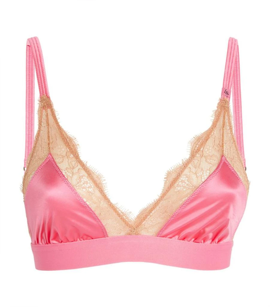 商品LOVE STORIES|Satin Love Lacy Bralette,价格¥560,第1张图片