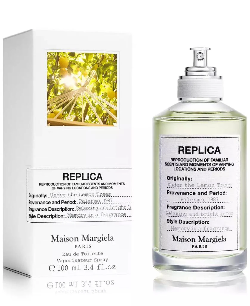 商品MAISON MARGIELA|REPLICA Under The Lemon Trees Eau de Toilette, 3.4 oz.,价格¥656,第2张图片详细描述