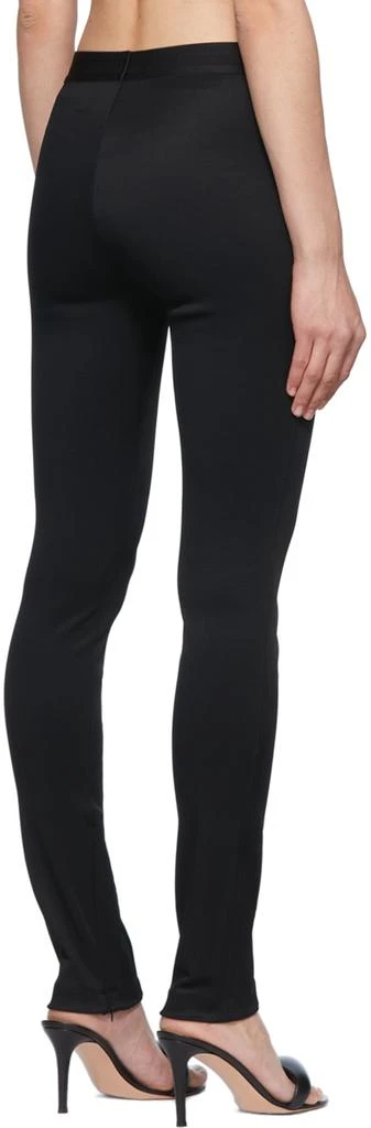 商品Helmut Lang|黑色粘纤紧身裤,价格¥1059,第3张图片详细描述