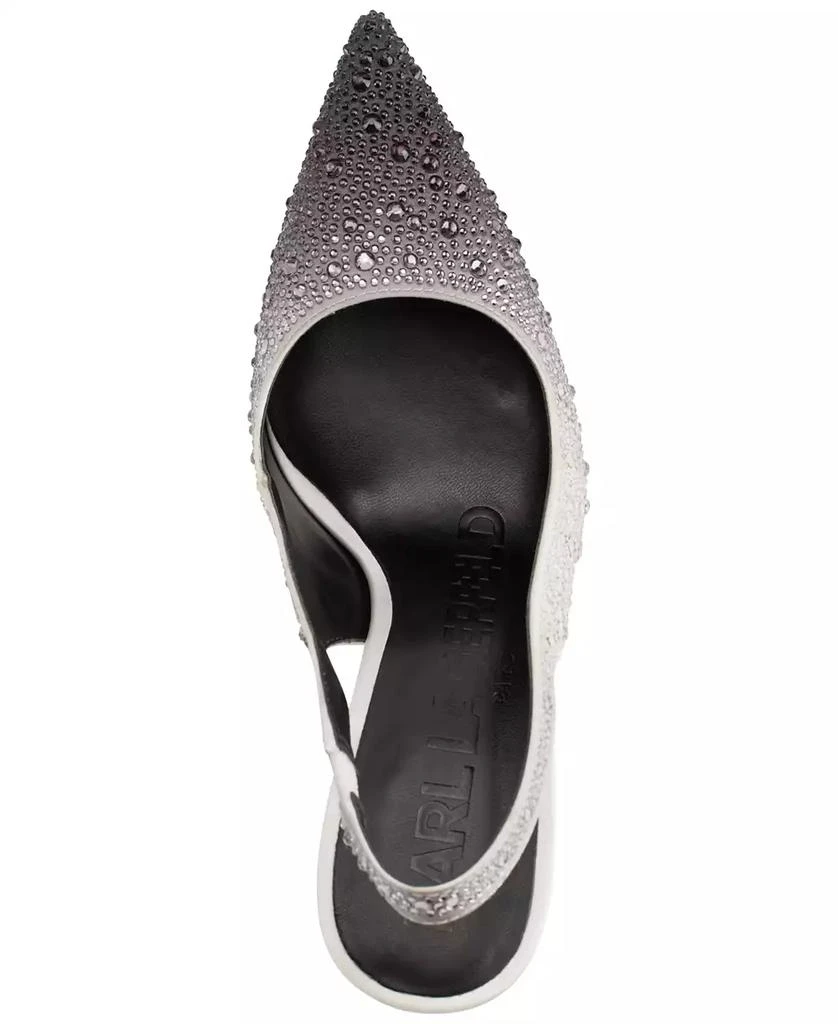 商品Karl Lagerfeld Paris|Women's Slip-On Pointed-Toe Slingback Pumps,价格¥557,第4张图片详细描述