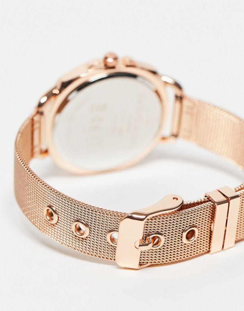 商品Brave Soul|Brave Soul multi-dial watch in rose gold,价格¥148,第6张图片详细描述