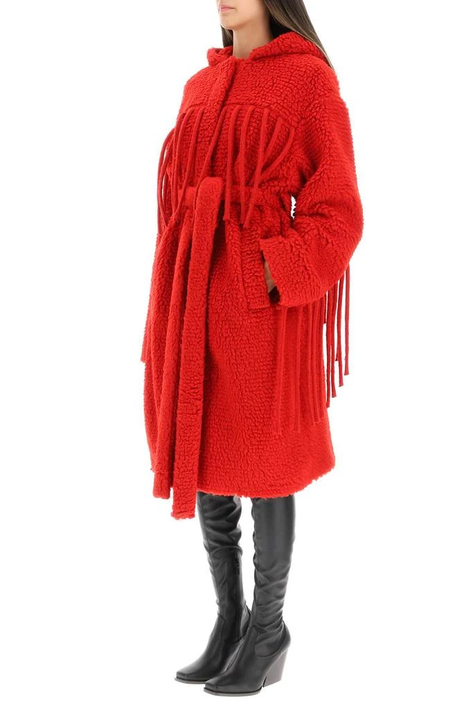 商品Stella McCartney|Stella McCartney Fringed Teddy Coat,价格¥10005,第4张图片详细描述