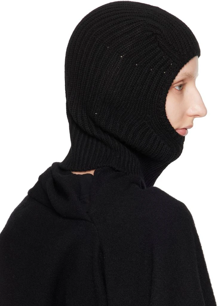 商品Rick Owens|Black Porterville Sphinx Skull Balaclava,价格¥1273,第3张图片详细描述