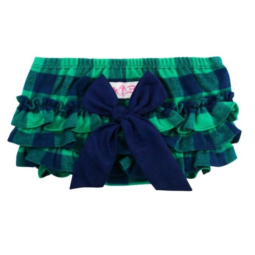 商品Rufflebutts|Rufflebutts - BABY GIRLS BUFFALO PLAID DIAPER COVER,价格¥287,第1张图片