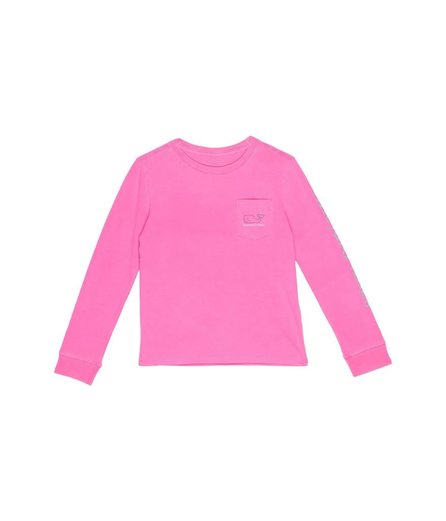 商品Vineyard Vines|Long Sleeve Three-Tone (Toddler/Little Kids/Big Kids),价格¥176,第1张图片