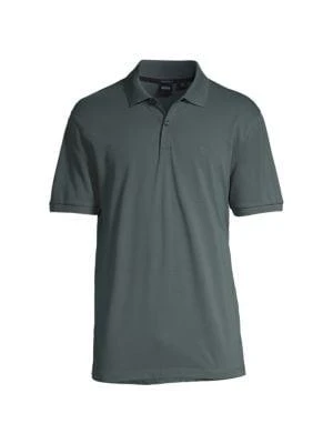 商品Hugo Boss|Logo Pima Cotton Polo,价格¥473,第3张图片详细描述