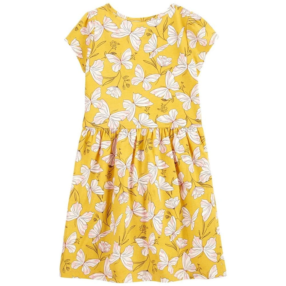 商品Carter's|Little Girls Butterfly Jersey Dress,价格¥135,第3张图片详细描述