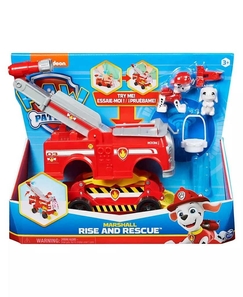 商品Paw Patrol|Marshall Rise and Rescue Changing Toy Car with Action Figures a,价格¥165,第2张图片详细描述