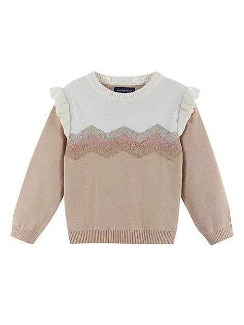 商品Andy & Evan|Little Girl's & Girl's Ruffle Sweater & Leggings Set,价格¥315,第4张图片详细描述