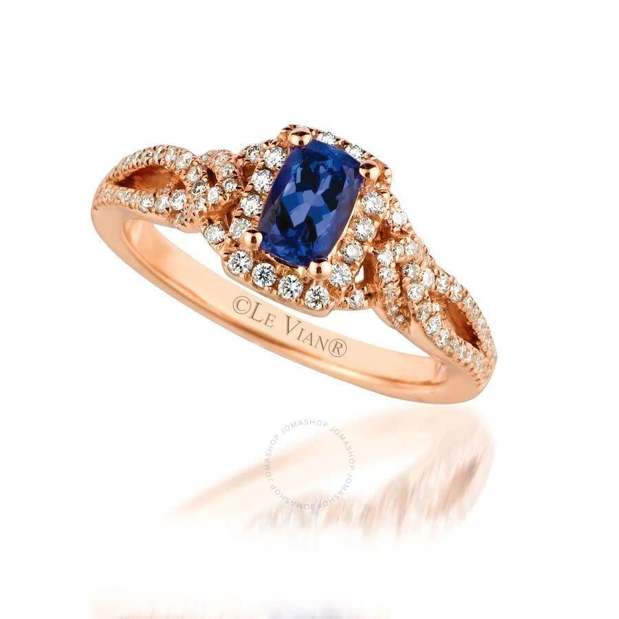 商品Le Vian|Ladies Blueberry Tanzanite Rings set in 14K Strawberry Gold,价格¥6582,第1张图片