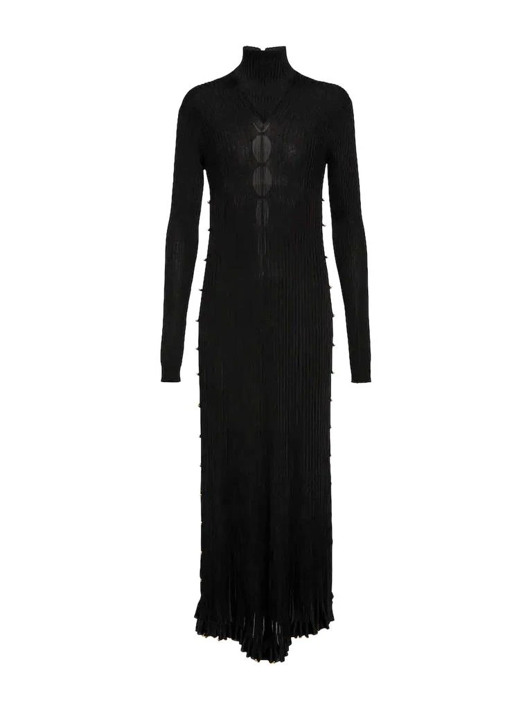 商品Bottega Veneta|Light Viscose Plissé Maxi Dress,价格¥31314,第1张图片