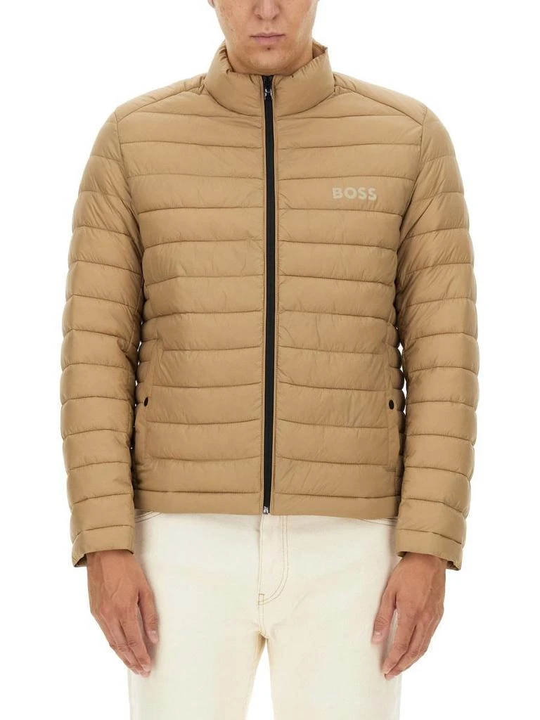 商品Hugo Boss|Boss Coats & Jackets in Beige,价格¥1251,第1张图片