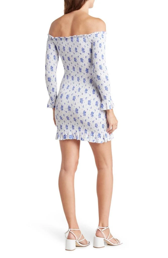 商品CAROLINE CONSTAS|Tilly Long Sleeve Floral Print Dress,价格¥921,第2张图片详细描述