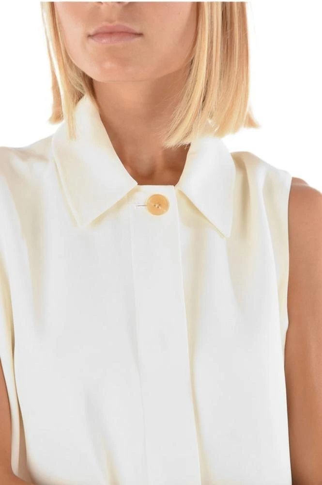 商品The Row|The Row Women&#39;s  White Other Materials Dress,价格¥19717,第3张图片详细描述
