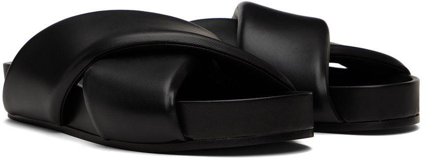 商品Jil Sander|Black Shearling Slides,价格¥5847,第6张图片详细描述