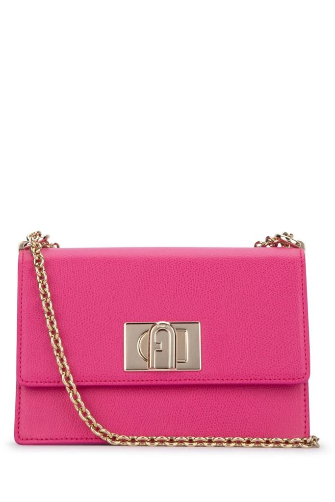 商品Furla|Furla Logo Plaque Foldover Top Crossbody Bag,价格¥2121,第1张图片