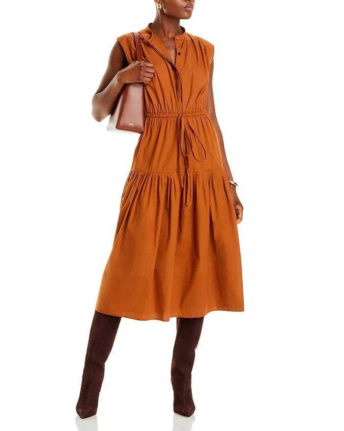 商品Derek Lam|Margaret Drawstring Shirt Dress,价格¥4062,第5张图片详细描述