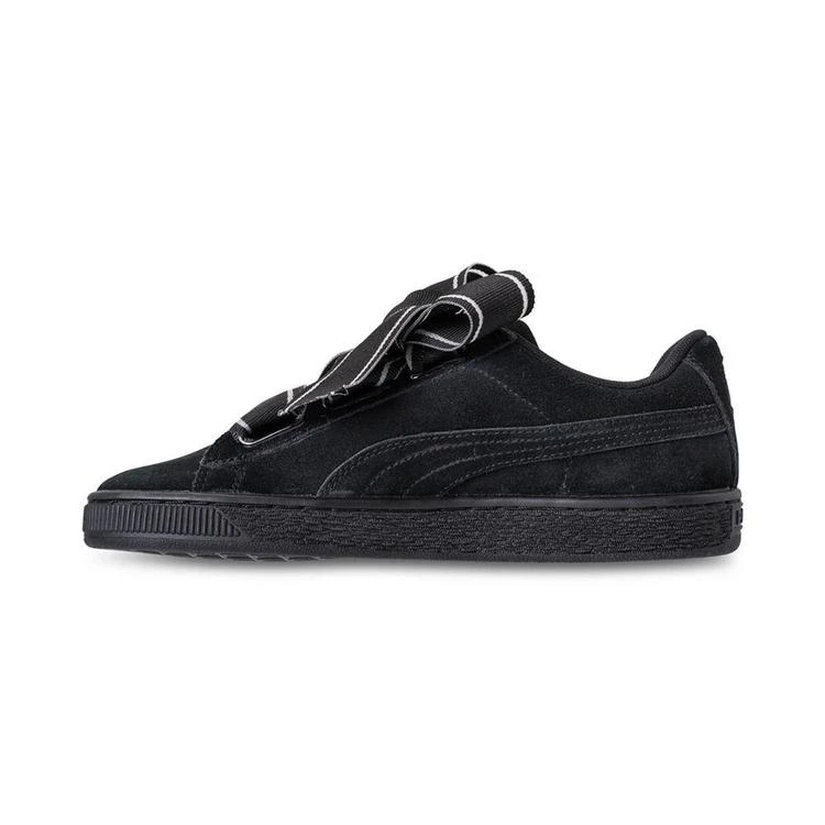 商品Puma|Heart 麂皮丝带运动鞋,价格¥250,第4张图片详细描述