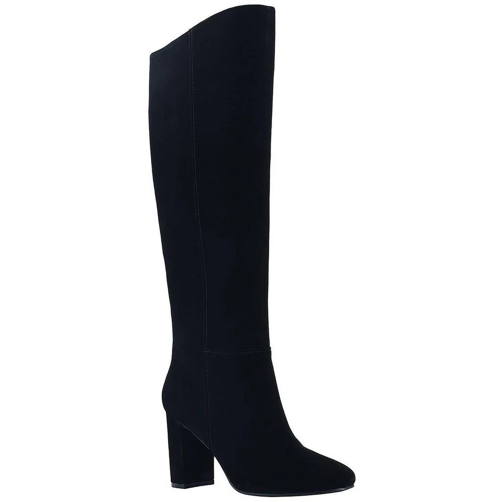 商品Calvin Klein|Calvin Klein Womens Almay Leather Tall Knee-High Boots,价格¥869,第1张图片