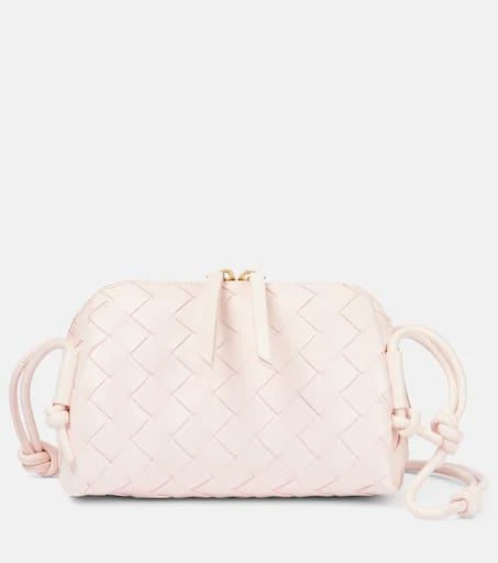 商品Bottega Veneta|Concert皮革斜挎包,价格¥16072,第1张图片