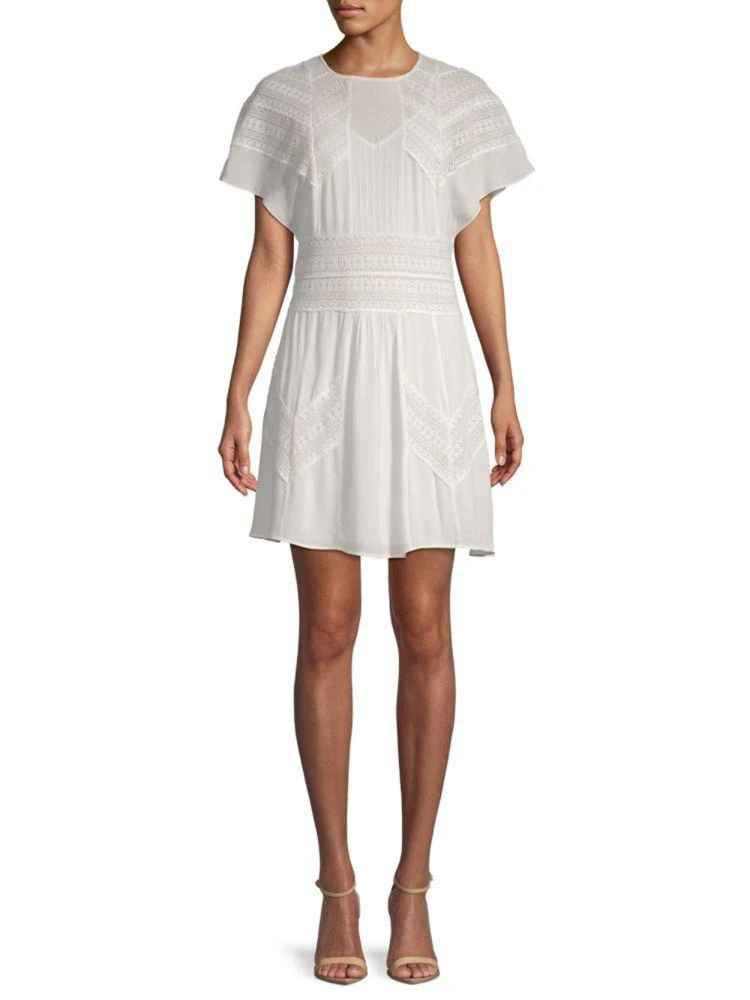 商品IRO|Vilda Short Kimono-Sleeve Flare Dress,价格¥989,第1张图片