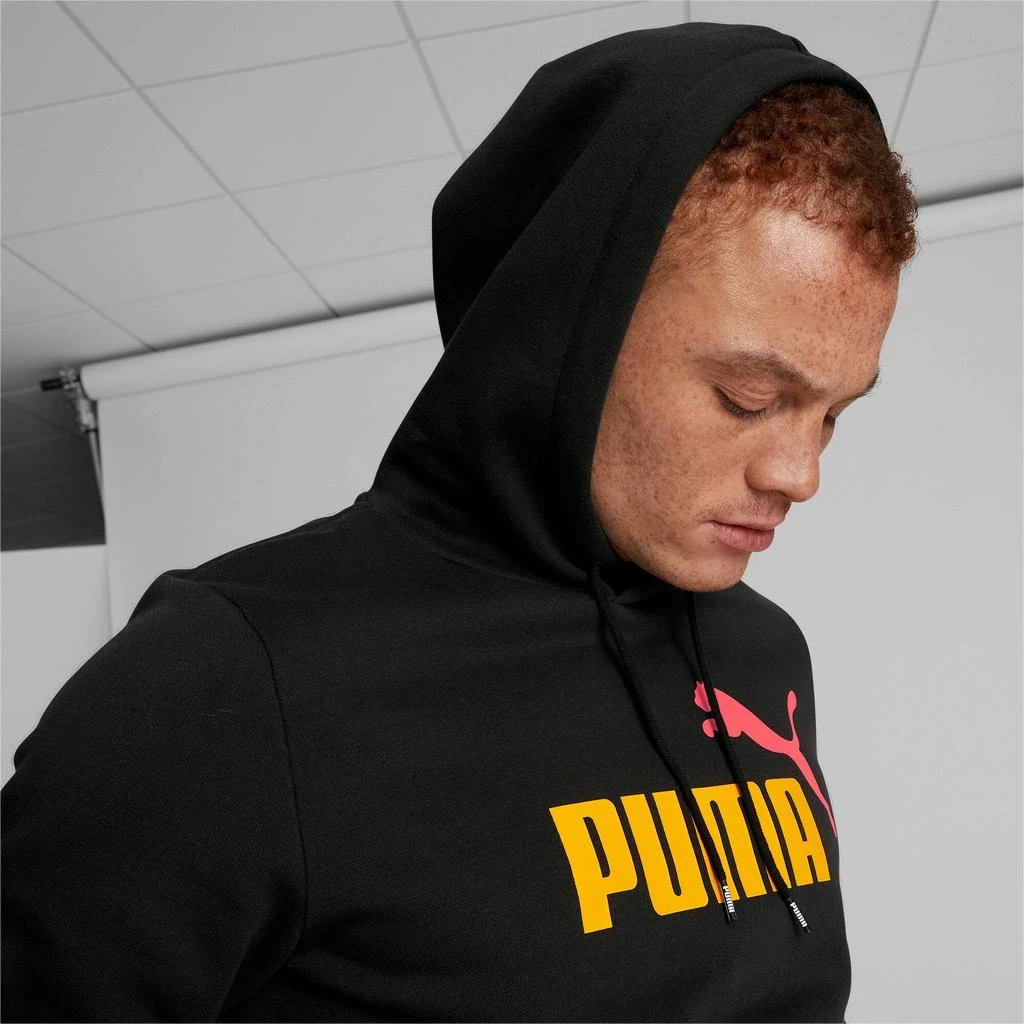 商品Puma|PUMA Men's Essentials Big Logo Hoodie PL,价格¥185,第5张图片详细描述