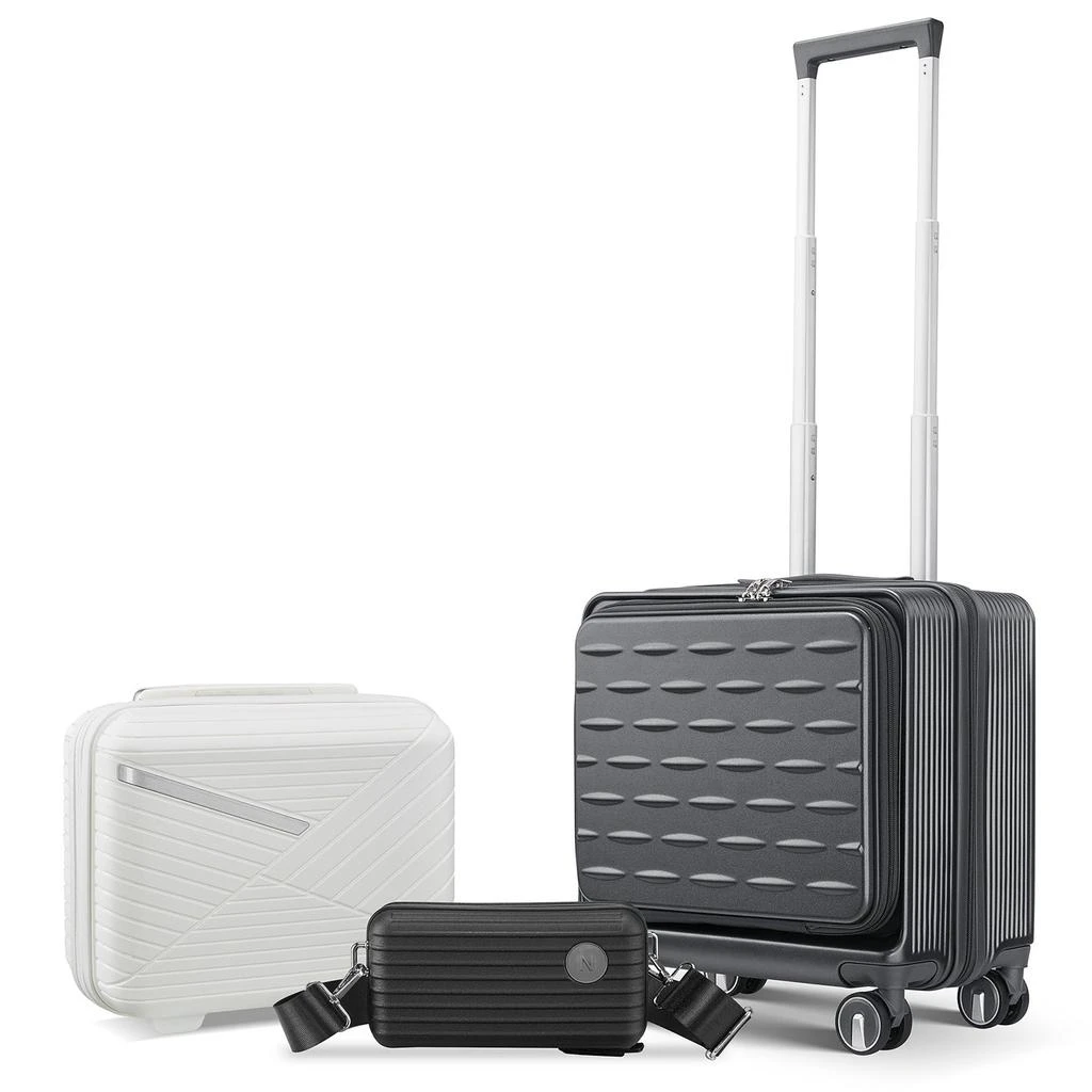 商品Streamdale Furniture|Streamdale 18" Carry On Luggage with Front Open Door &Laptop Interlayer,价格¥1020,第1张图片