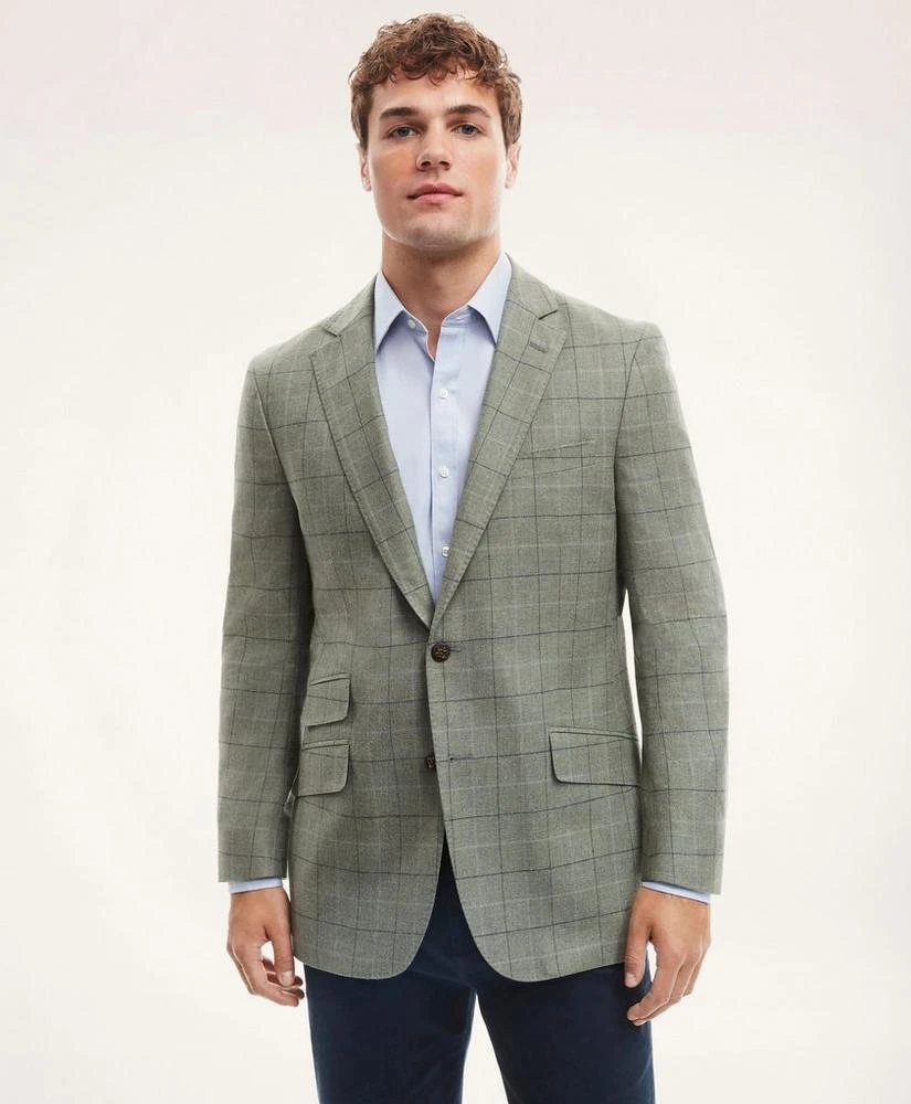 商品Brooks Brothers|Madison Relaxed-Fit Wool Cashmere Blend Sport Coat,价格¥2495,第1张图片