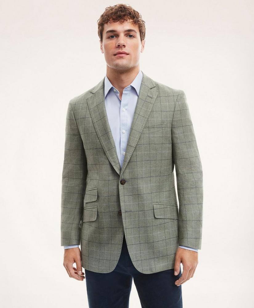 商品Brooks Brothers|Madison Relaxed-Fit Wool Cashmere Blend Sport Coat,价格¥4085,第1张图片