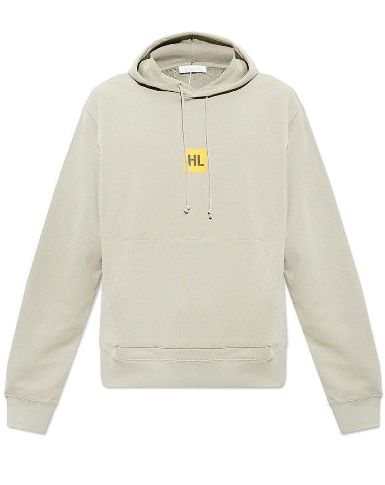 Helmut Lang Graphic Logo Printed Hoodie商品第1张图片规格展示