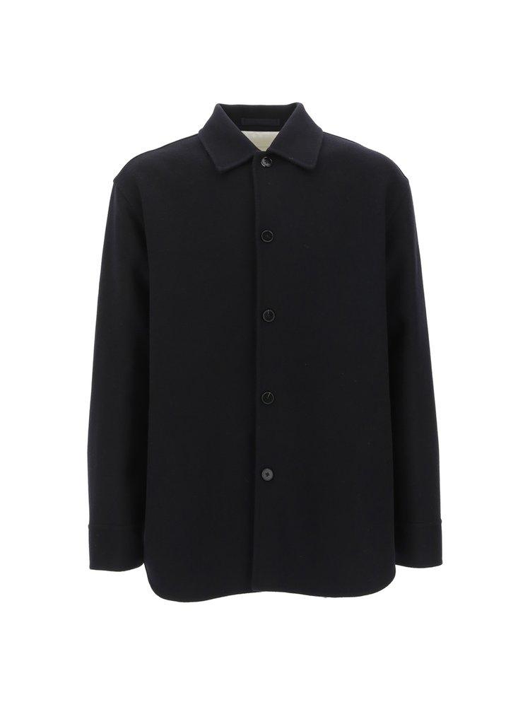 Jil Sander Long-Sleeved Buttoned Shirt商品第1张图片规格展示