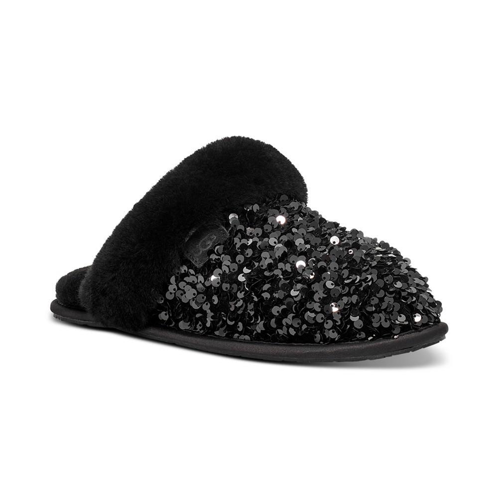 商品UGG|Women's Scuffette II Chunky Sequin Slide Flats,价格¥773,第1张图片