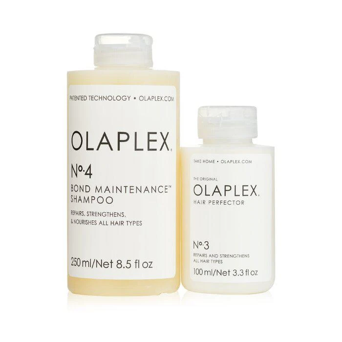 商品Olaplex|Olaplex 3号烫染救星结构还原剂 + 4号深硬核修护洗发水 2pcs,价格¥603,第1张图片