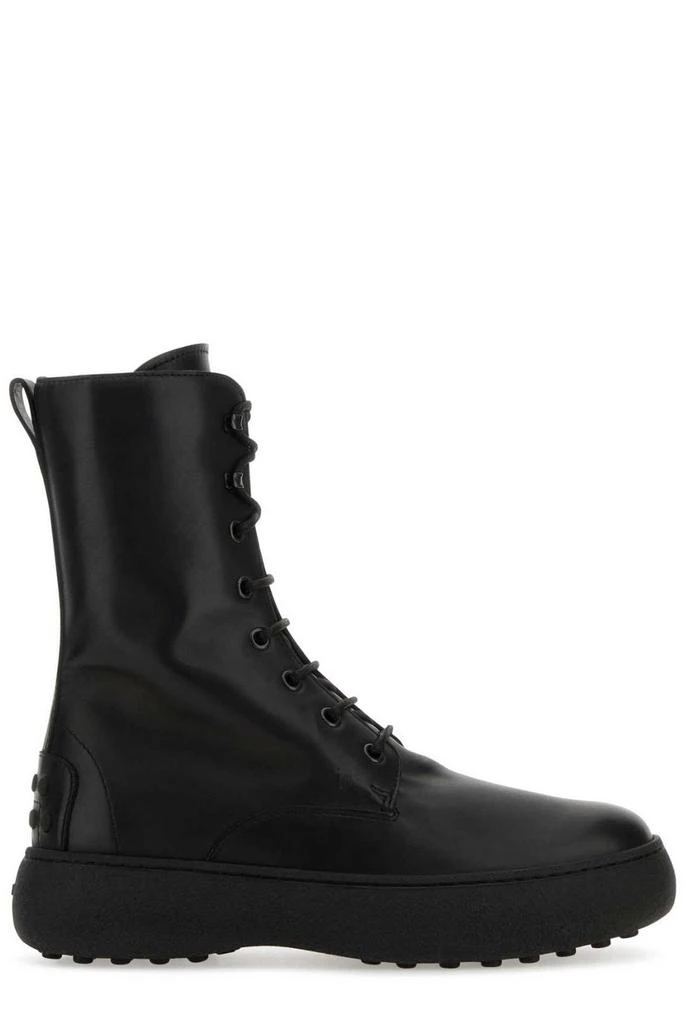 商品Tod's|Tod's W. G. Round Toe Lace-Up Boots,价格¥4362,第1张图片